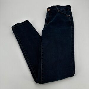 Chico's Platinum Jegging Women 00 Dark Wash Indigo Skinny Denim Jeans High Rise